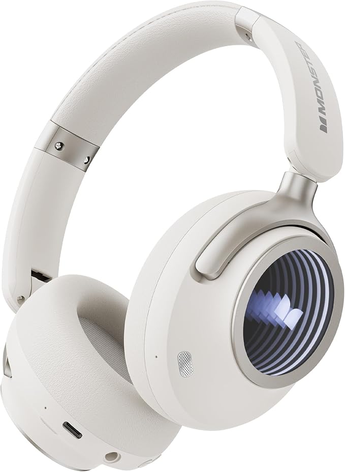 Monster Persona 4th ANC Active Noise Canceling Headphones, Wireless Bluetooth by Monster
