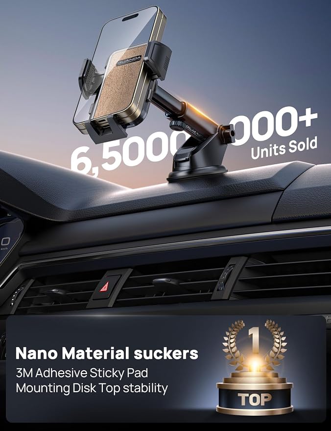 Dashboard Phone Holders for Your Car Phone Holders for Your Car, Non-Slip - Image 2