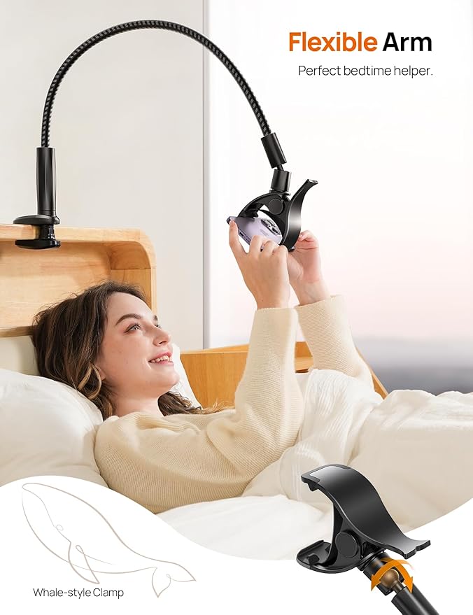 Gooseneck Phone Holder for Bed - Image 2