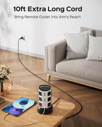 【10ft】 Power Strip Tower JACKYLED Surge Protector Electric Charging Station - Image 2
