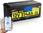 12V 314Ah LiFePO4 Lithium Battery by Wattcycle