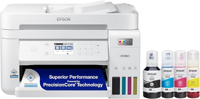 Epson EcoTank ET-4800 Wireless All-in-One Cartridge-Free Supertank Printer - Image 5
