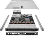 Dell PowerEdge R640 NVMe Server 2.30Ghz 24-Core 128GB RAM 10x 1.6TB NVMe SSD by Amazon+Renewed