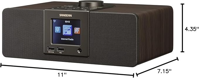 Sangean WFR-32 Internet Radio/AUX/Bluetooth/AirMusic App/Smart Local Radio - Image 10