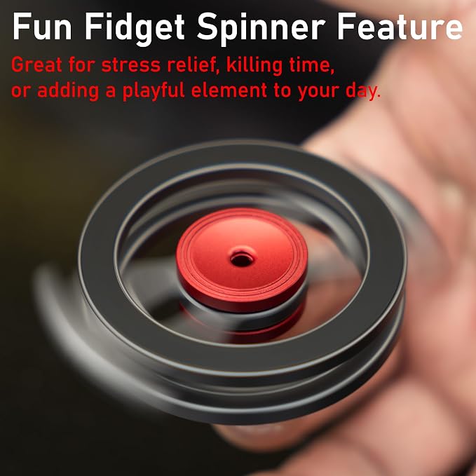 Magnetic Phone Stand with Fidget Spinner | Double Side Holder Ring - Image 4