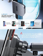CHGeek 15W Fast Charging Auto Clamping Car Charger Phone Mount Phone Holder - Image 7