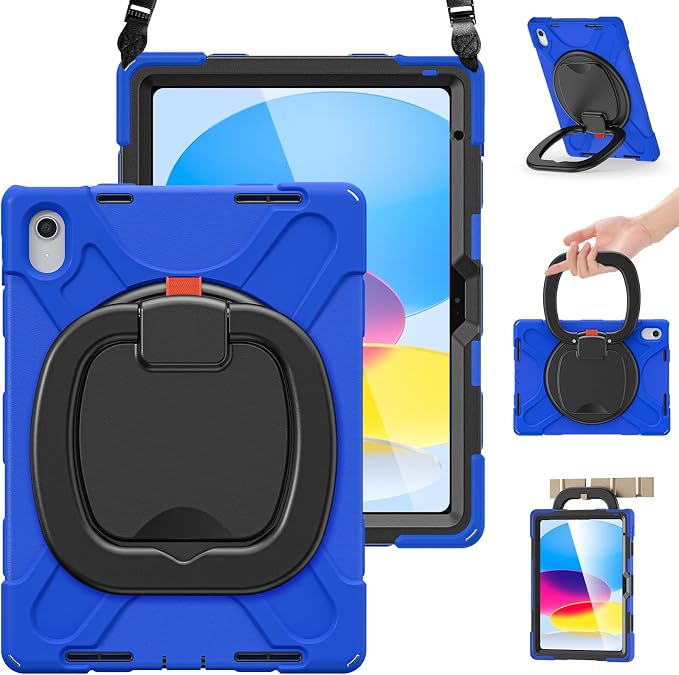 BRAECN Case for iPad 11th/10th Generation 11”/10.9'' 2025/2022-Rugged Silicone by BRAECN