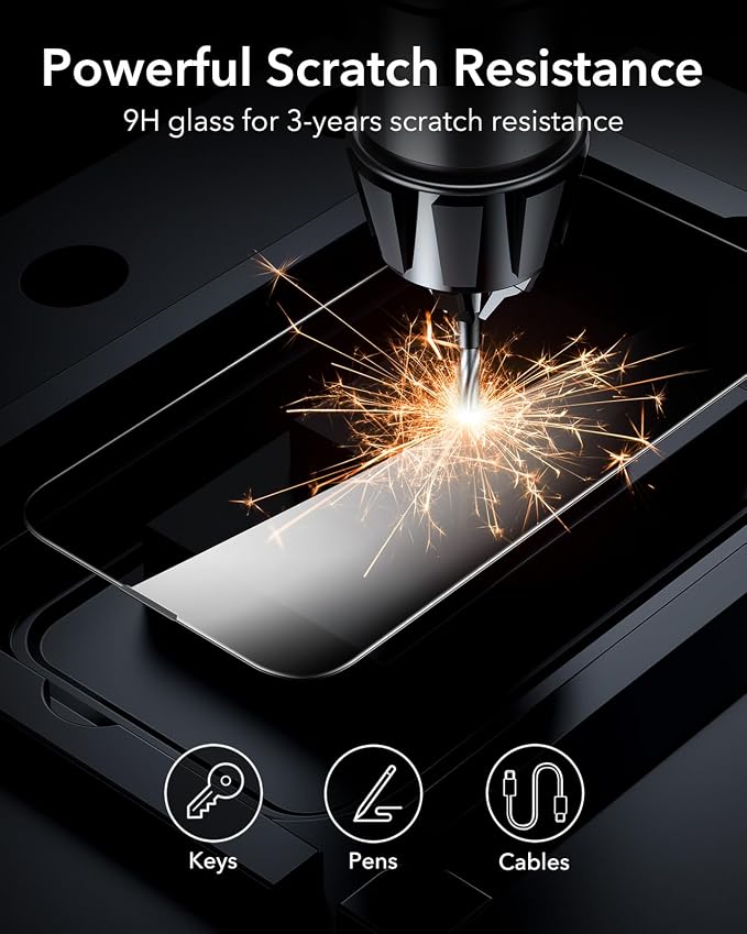 ESR 3 Pack for iPhone 16e/ iPhone 14/ iPhone 13/ iPhone 13 Pro Privacy Screen - Image 8