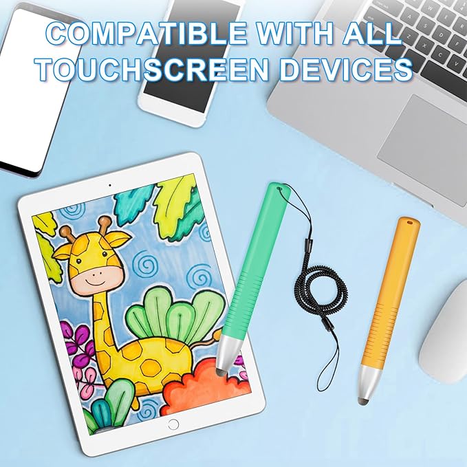 2pcs Kid-Friendly Stylus Pens for Touch Screens, Tablet Stylus Pen - Image 6