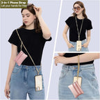 Clip and Go Strap for Phone Gold Metal Chain - Image 2