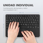 Perixx PERIBOARD-526 ES, Mini teclado USB con Cable y trackball - Image 6