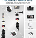 Motorcycle Mount kit for Insta36O X5 X4, Bike Handlebar Clamp Mount and 59" - Image 8