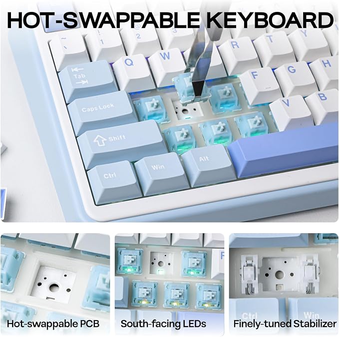 EPOMAKER TH99 Wireless Mechanical Keyboard - Image 8
