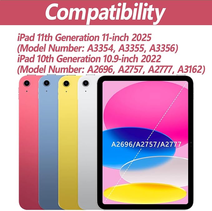 Keyboard Case for iPad 11th 10th Generation - Image 2