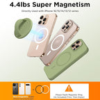 Magnetic Phone Ring Grip Holder, Silicone Finger Loop Grip, Compatible - Image 6
