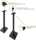 Kanto SP26PL Black Metal Speaker Stand - Image 2
