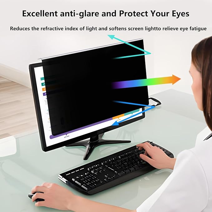[2 Pack Computer Privacy Screen Shield Compatible - Image 4