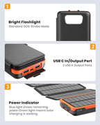 Hiluckey Solar Charger Power Bank 27000mAh - Image 7