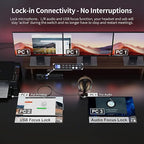 TESmart USB 3.0 HDMI KVM Switch 3 Monitors 4 Computers 4K@60Hz, Audio&Microphone - Image 7