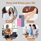 Silicone Double Sided Suction Phone Case Mount, Detachable Hands Free & Strong - Image 8