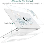 TWOLSKOO Compatible with M4 MacBook Air 13.6 inch Case 2025-2022 Release M4 - Image 3