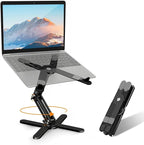 Moallia N86 360 Rotating Laptop Stand, Adjustable Height & Angle, Ergonomic by Moallia
