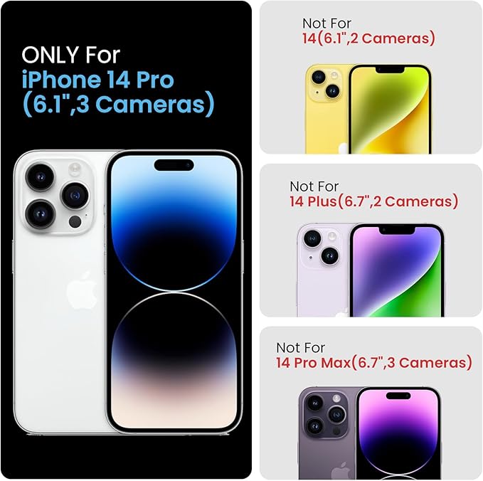 FireNova for iPhone 14 Pro Case, Silicone Upgraded Phone Case with, Soft - Image 6