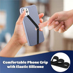 TEAMOLA 3pcs Silicone Phone Grip Holder Strap - Image 2