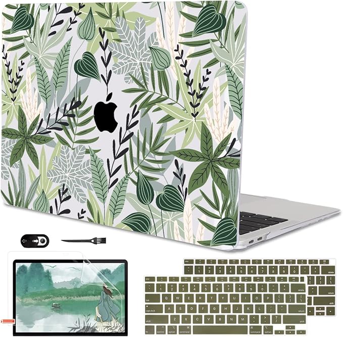 for MacBook Air 13 inch Case 2021 2020 2019 2018 by LCMOCICO