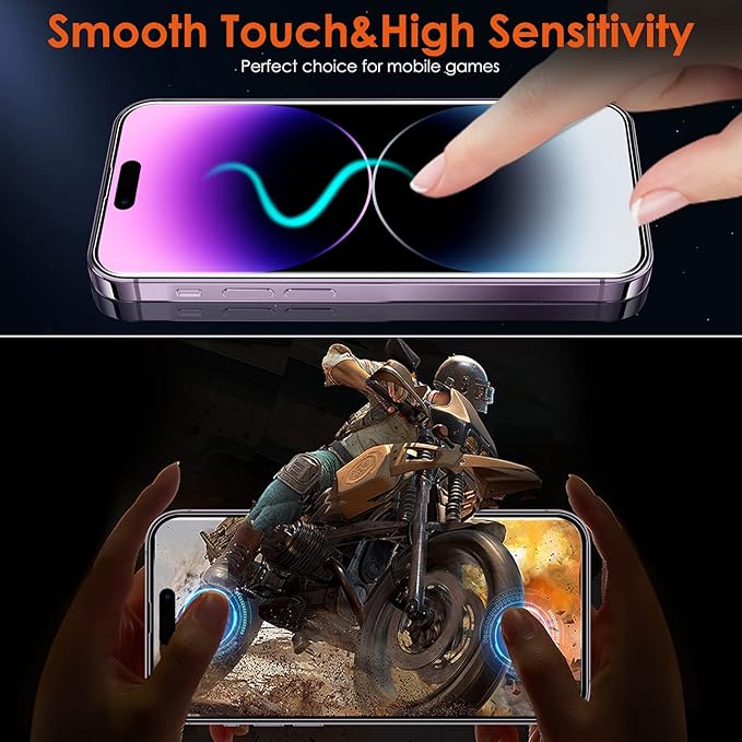 Hydrogel Film Screen Protector for iPhone 14 Pro Max/iPhone 14 Plus, Soft TPU - Image 4