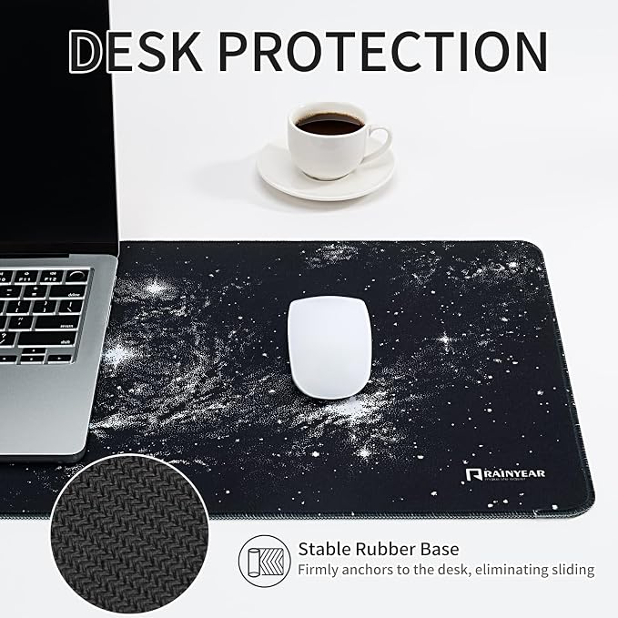 RAINYEAR Large Gaming Mouse Pad, Computer Mousepad - Image 4
