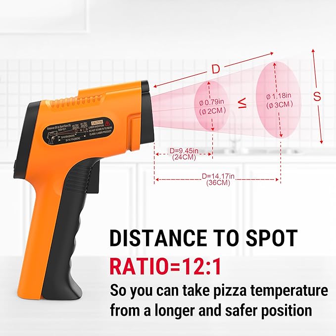 ThermoPro Temperature Gun, Infrared Thermometer Gun - Image 8