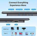 Innoview 23.8” 4K Large Portable Monitor, UHD 100%sRGB IPS Speakers USB-C HDMI - Image 8