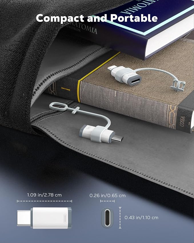 MoKo Lightning to USB C Adapter 4 Pack - Image 8