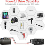 Xijia 2000W Pure Sine Wave Inverter DC 36v Inverter to 120v ac 60HZ Solar - Image 6