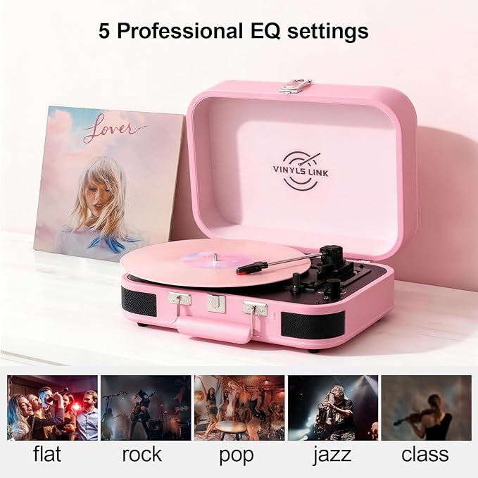 Bluetooth Vinyl Record Player - Image 6