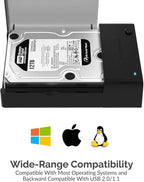 SABRENT USB 3.0 to SATA External Hard Drive Lay Flat Docking Station - Image 7