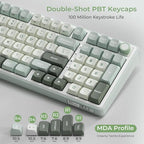RK ROYAL KLUDGE R98 Pro Creamy Mechanical Keyboard, 96% Wired Gaming Keyboard - Image 4