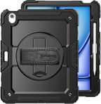 timecity for iPad Air 13 Inch Case M3 2025/ M2 2024, 360° Rotating Stand - Image 9