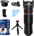 40X Telephoto Lens with Tripod for iPhone Android Phones, 2-in-1 Mobile Phone by Yourelexit%C2%AE