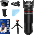 40X Telephoto Lens with Tripod for iPhone Android Phones, 2-in-1 Mobile Phone by Yourelexit%C2%AE