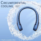 FrSara Neck Fan, Portable Personal Fan Strong Wind, Air Volume, 360° Cooling - Image 5