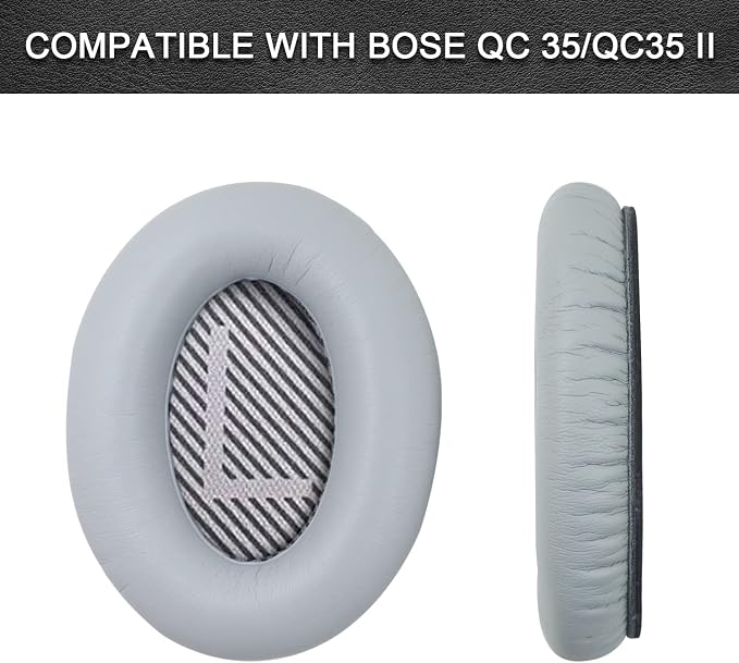 Replacement Ear Pads for Bose QuietComfort 35 35 II 15 25, Headphone Ear Covers - Image 3