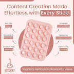 SUCKY Silicone Suction Phone Case Adhesive Octo Cup Buddy Mount - Image 4
