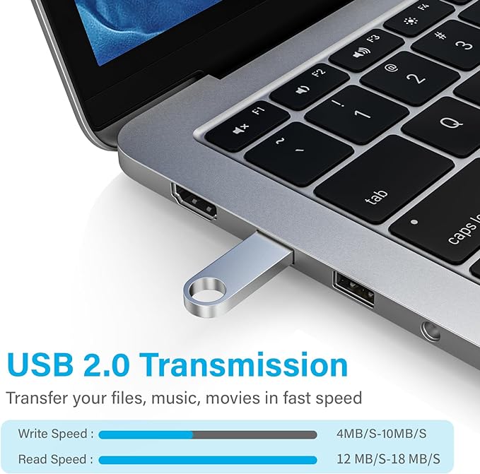 ABLAZE 1GB Flash Drive 10 Pack, Metal USB 2.0 Thumb Drives - Image 3