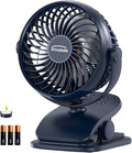 Shinebella AA Battery Powered Clip on Fan by Shinebella