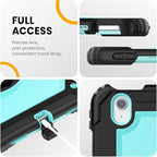 timecity Case for iPad Air 11 Inch M3/ M2, 360° Rotating Stand, Pencil Holder & - Image 7