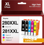 PGI-280 XXL CLI-281 XXL Ink Cartridge Replacement by Gagalay