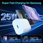 Super Fast Charger Type C, 25W USB C Wall Charger Fast Charging - Image 2