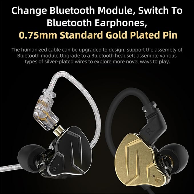 KZ ZSN PRO X Gaming Earbuds in Ear Monitor Headphones, High Fidelity IEMS - Image 8